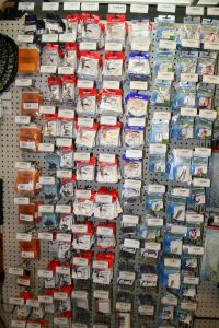 Selection of fish hooks